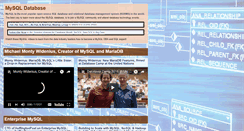 Desktop Screenshot of mysql-database.com
